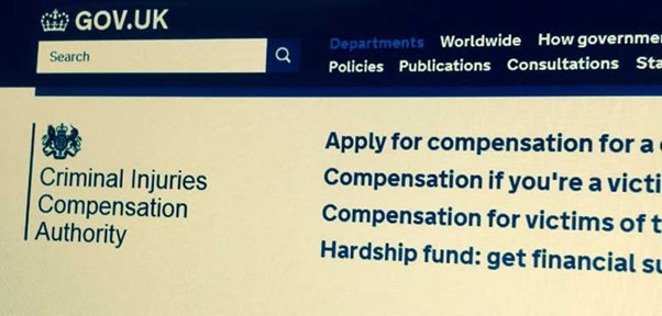 Criminal Injuries Compensation Authority webpage.
