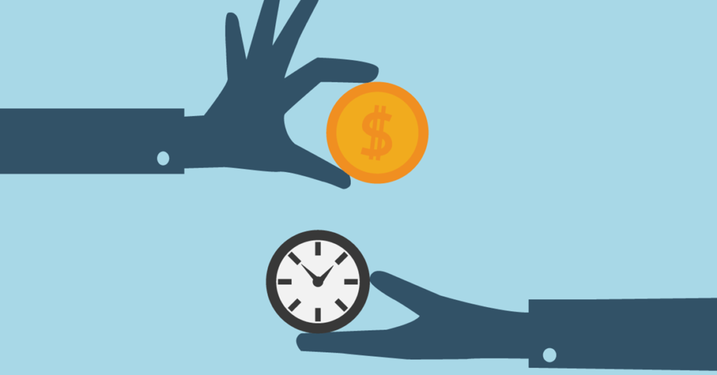 Vector of two hands with a coin and clock: How long do I have to make a terror attack claim?